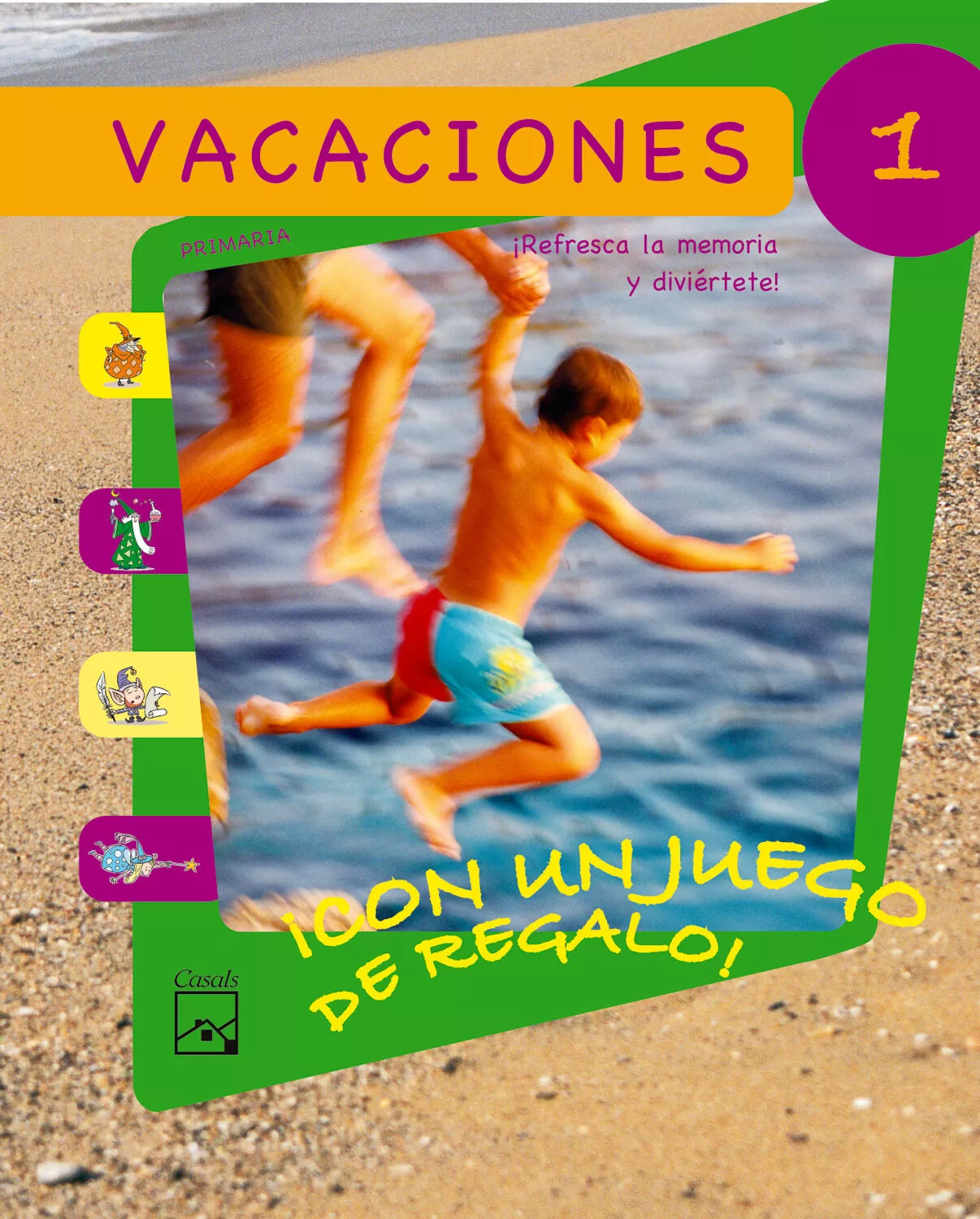 Portada del Libro Vacaciones 1 (Educacion Primaria) de Vv.Aa. - 9788421832646