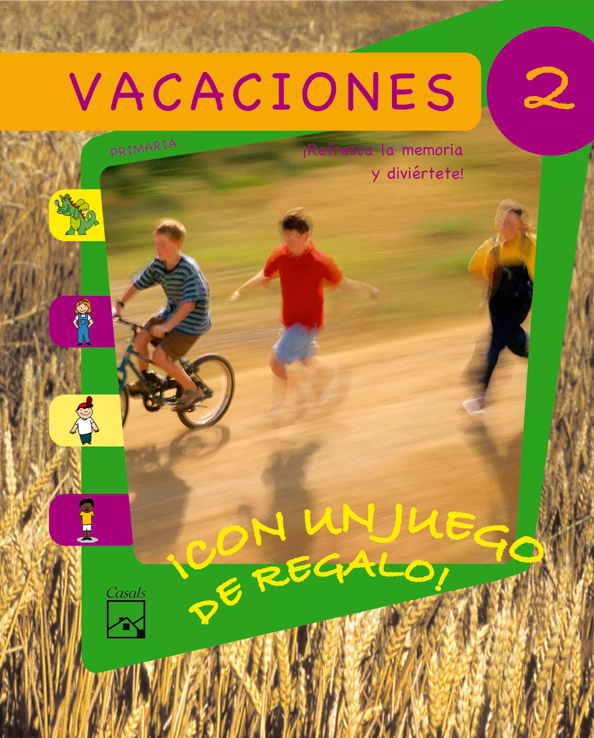 Portada del Libro Vacaciones 2 (Educacion Primaria) de Vv.Aa. - 9788421832653
