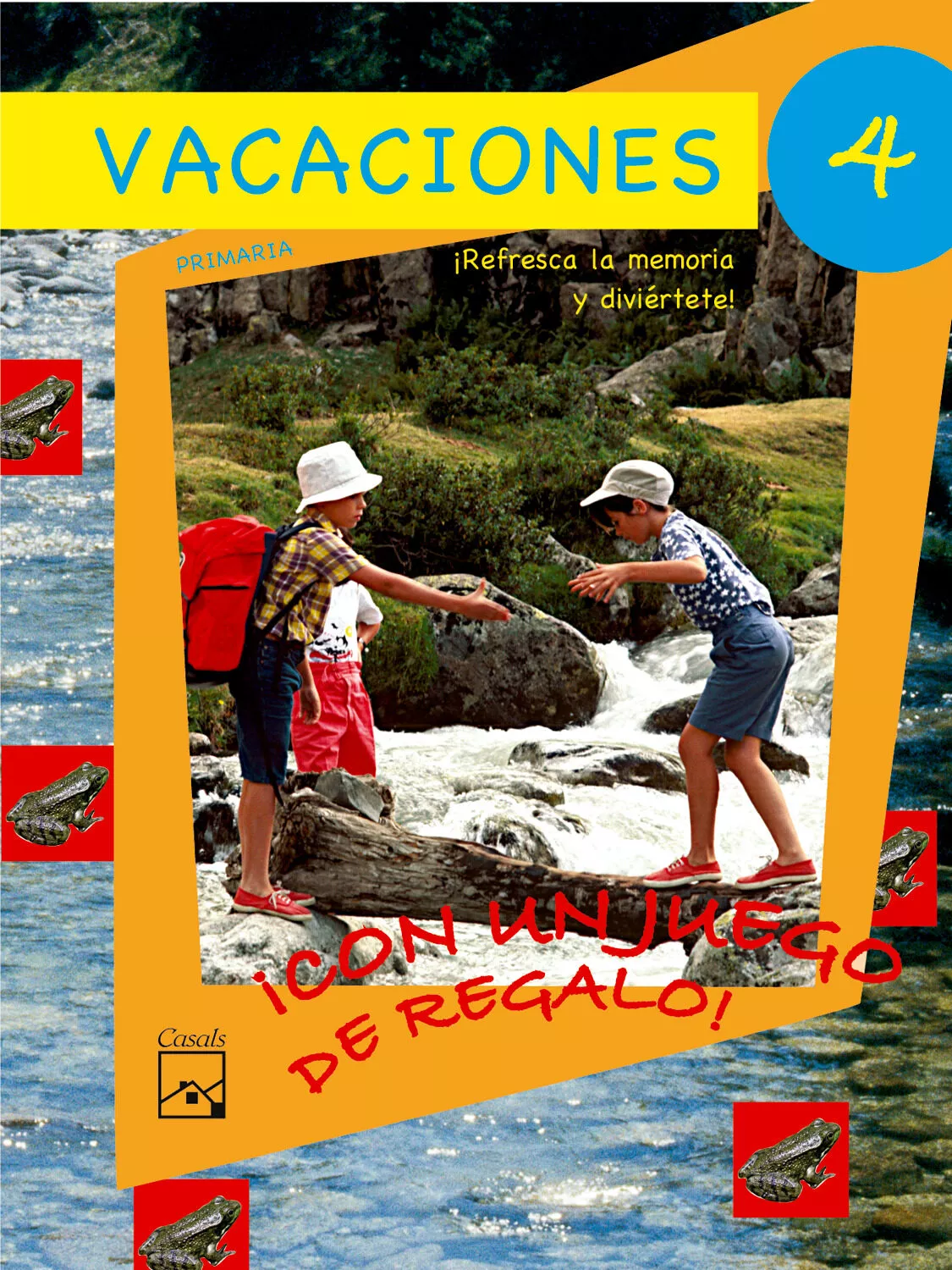 Portada del Libro Vacaciones 4 (Educacion Primaria) de Vv.Aa. - 9788421832455