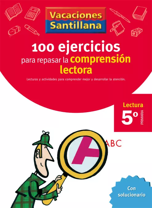 Portada del Libro Vacaciones Comprension Lectora 5º Educacion Primaria de Vv.Aa. - 9788429409239
