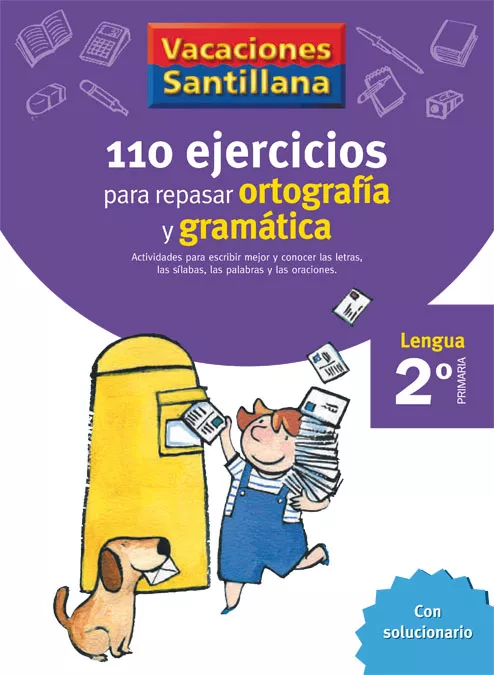 Portada del Libro Vacaciones Gramatica Y Ortografia 2º Educacion Primaria de Vv.Aa. - 9788429407570