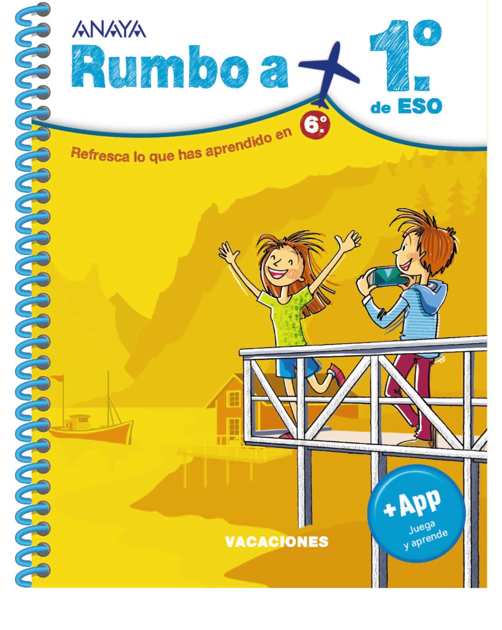 Portada del Libro Vacaciones Rumbo A...1º De Eso de Vv.Aa. - 9788469869147