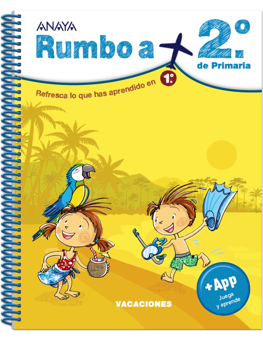 Portada del Libro Vacaciones Rumbo A...2º Primaria de Vv.Aa. - 9788469869093