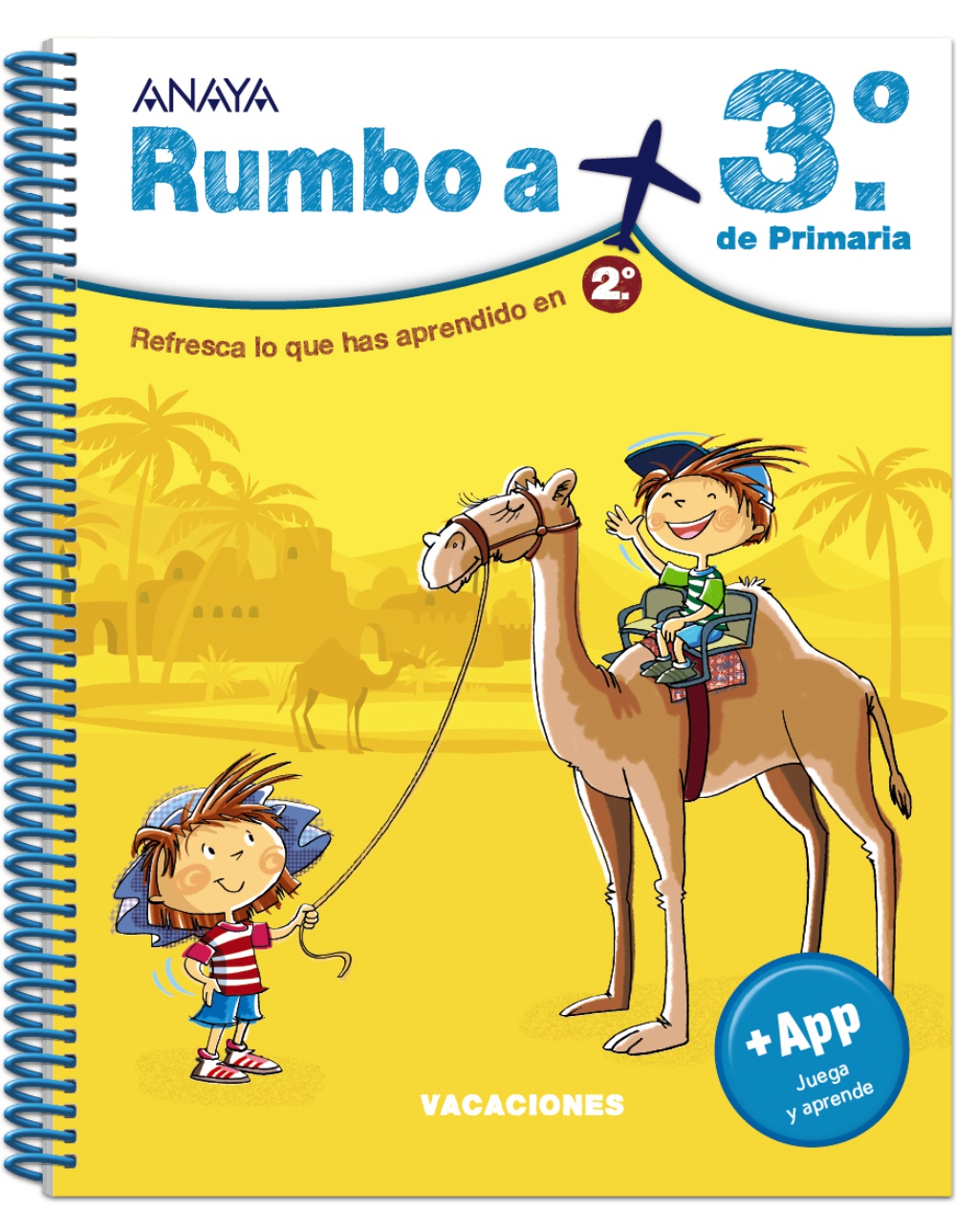 Portada del Libro Vacaciones Rumbo A...3º Primaria de Vv.Aa. - 9788469869109