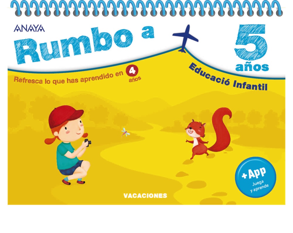 Portada del Libro Vacaciones Rumbo A...5 Años de Vv.Aa. - 9788469866917
