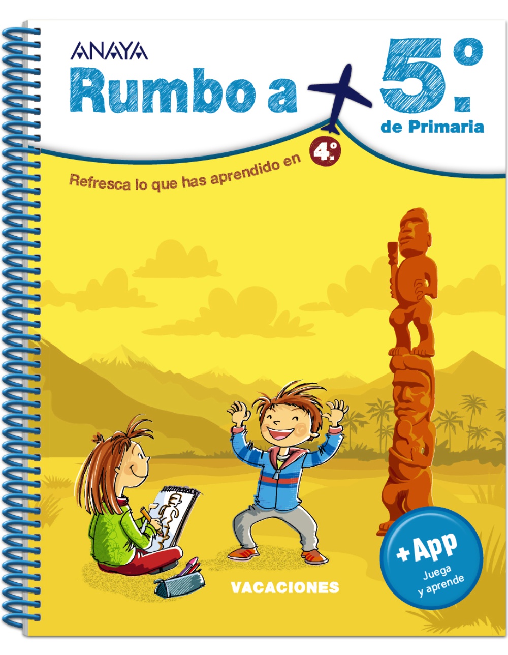 Portada del Libro Vacaciones Rumbo A...5º Primaria de Vv.Aa. - 9788469869123