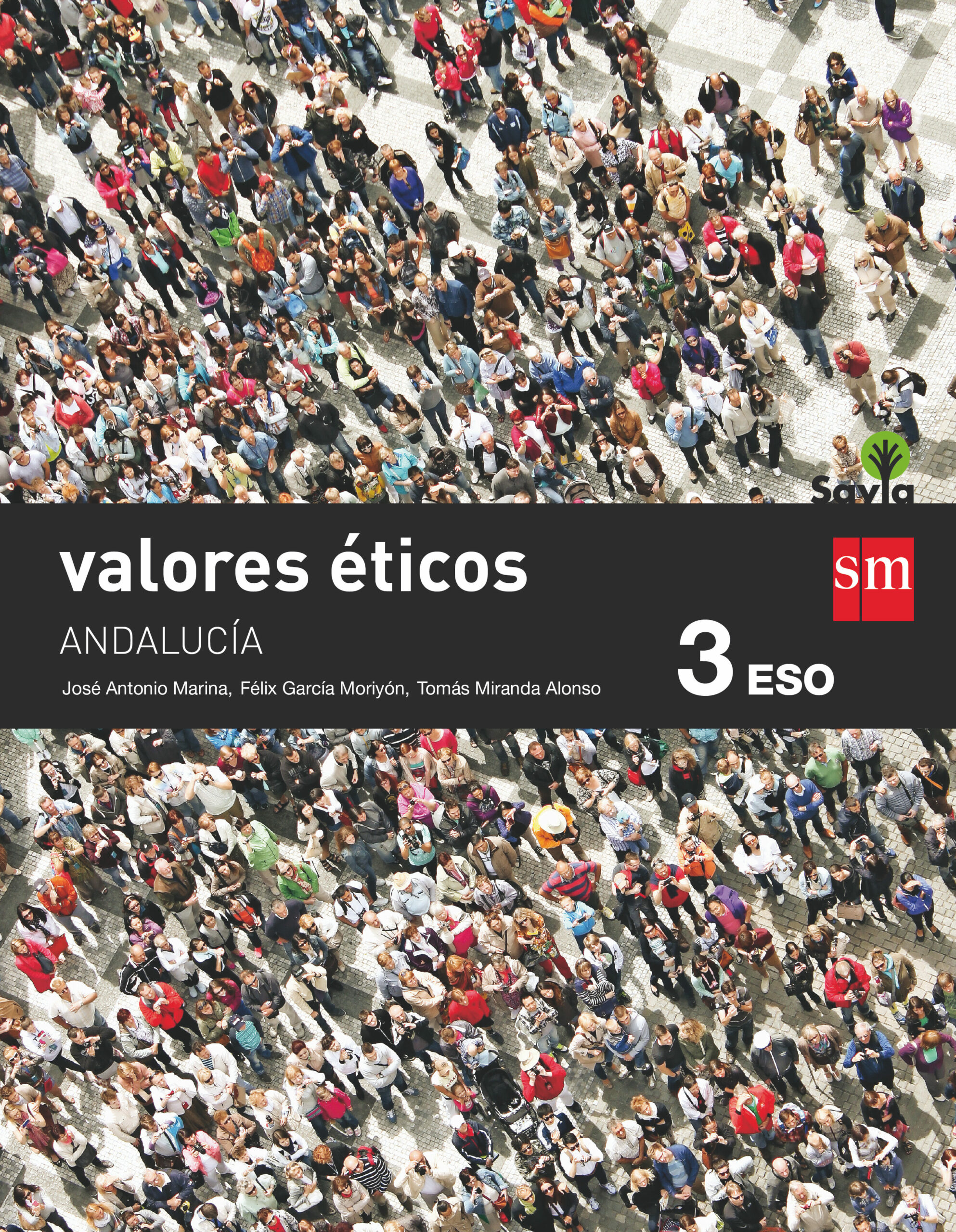 Portada del Libro Valores Etico 3º Eso Savia Ed 2020 Andalucia de Vv.Aa. - 9788413184388