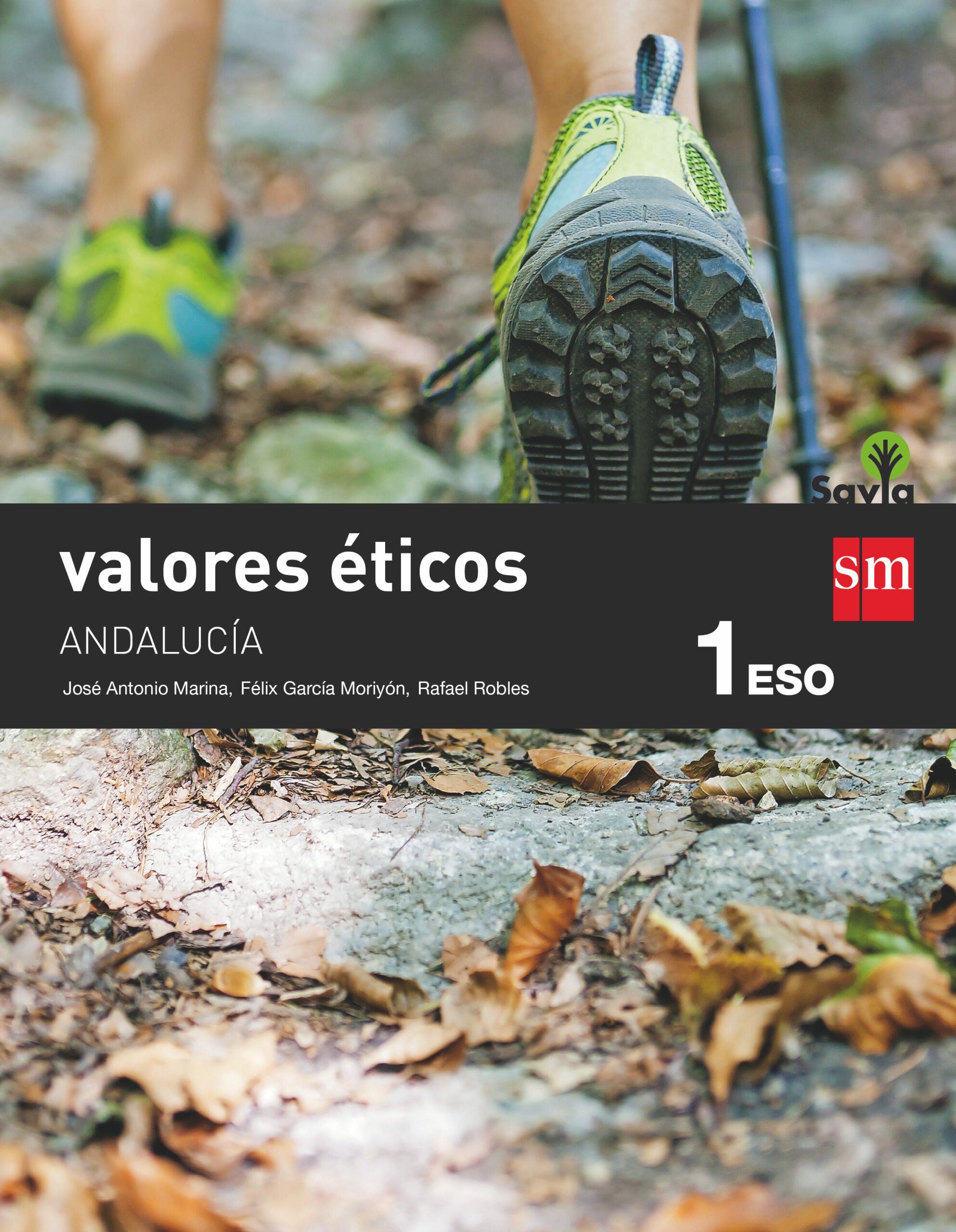 Portada del Libro Valores Eticos 1º Eso Savia Ed 2020 Andalucia de Vv.Aa. - 9788413184364