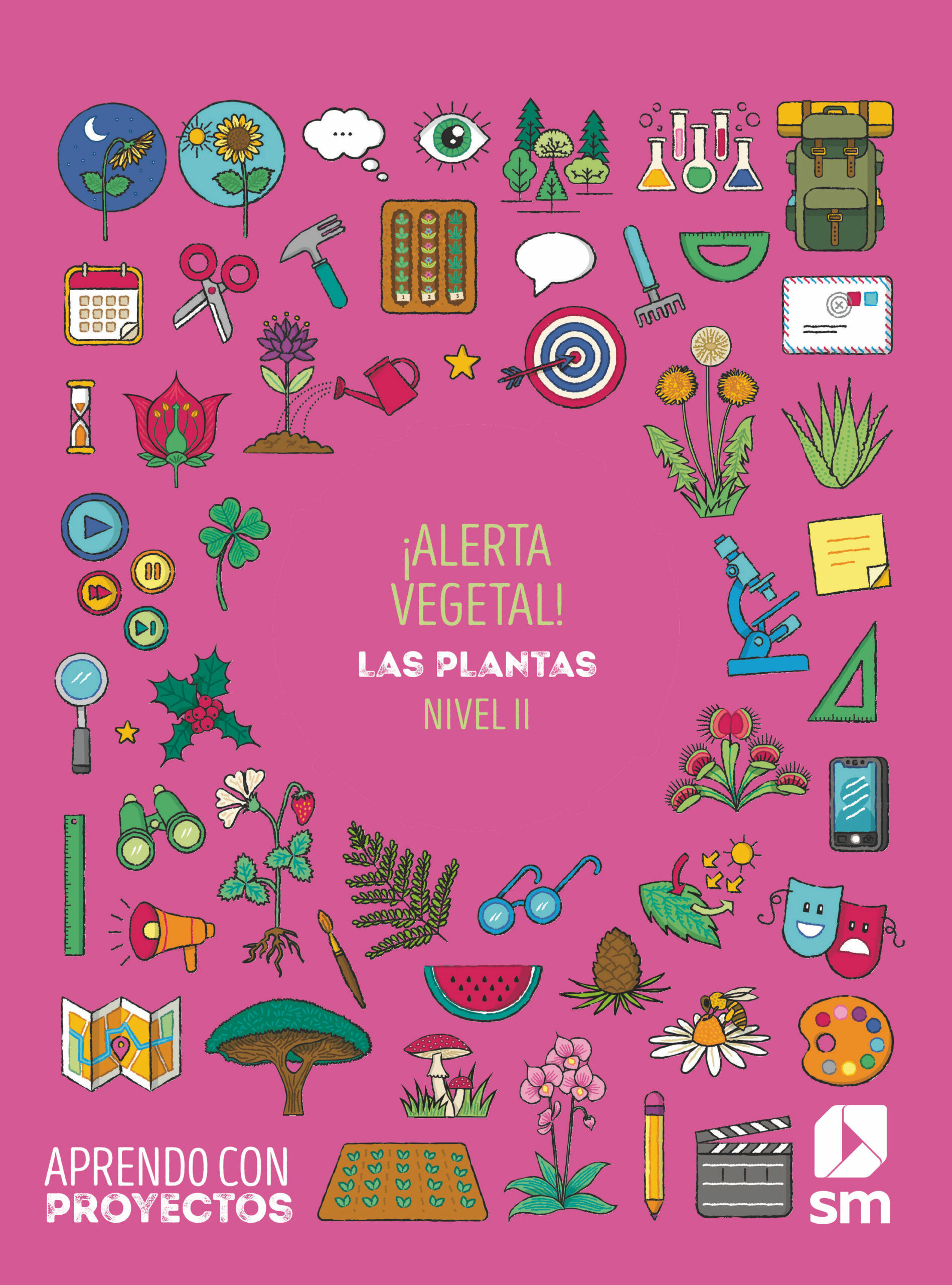 Portada del Libro ¡Alerta Vegetal! 3º Educacion Primaria Aprendo Con Proyectos Ed 2020 de Vv.Aa. - 9788413183770