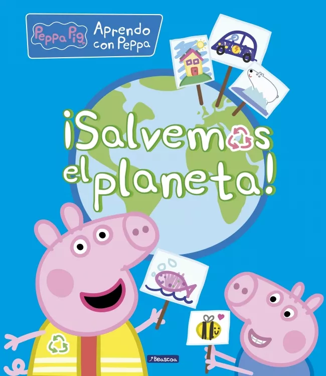 Portada del Libro ¡Salvemos El Planeta! (Peppa Pig. Didácticos) de Vv.Aa. - 9788448854256