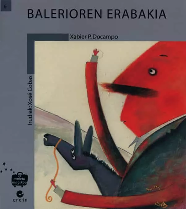 Portada del Libro Balerioren Erabakia de Xabier P. Docampo - 9788497462303