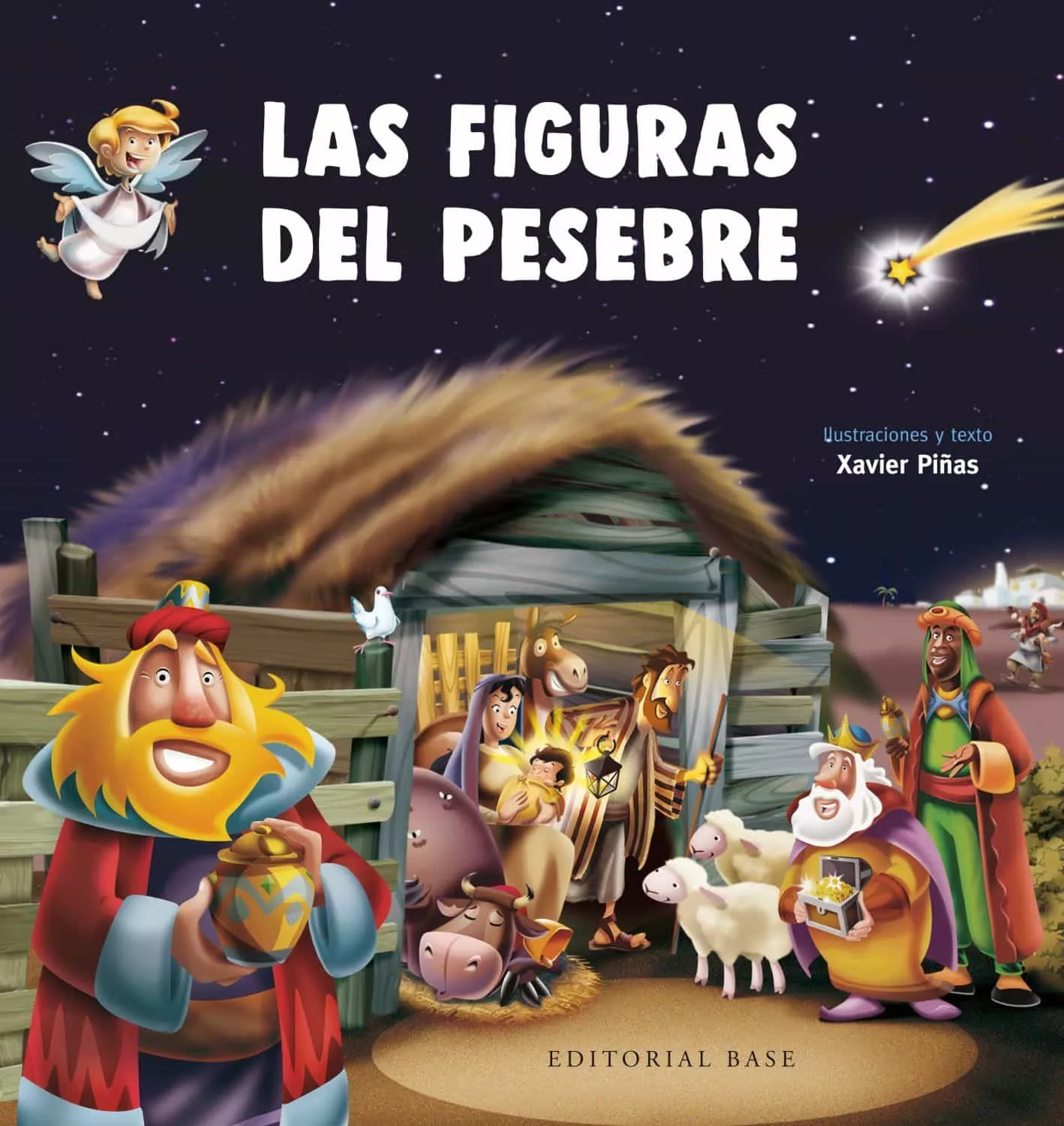 Portada del Libro Las Figuras Del Pesebre de Xavier Piñas Gimenez - 9788417760700