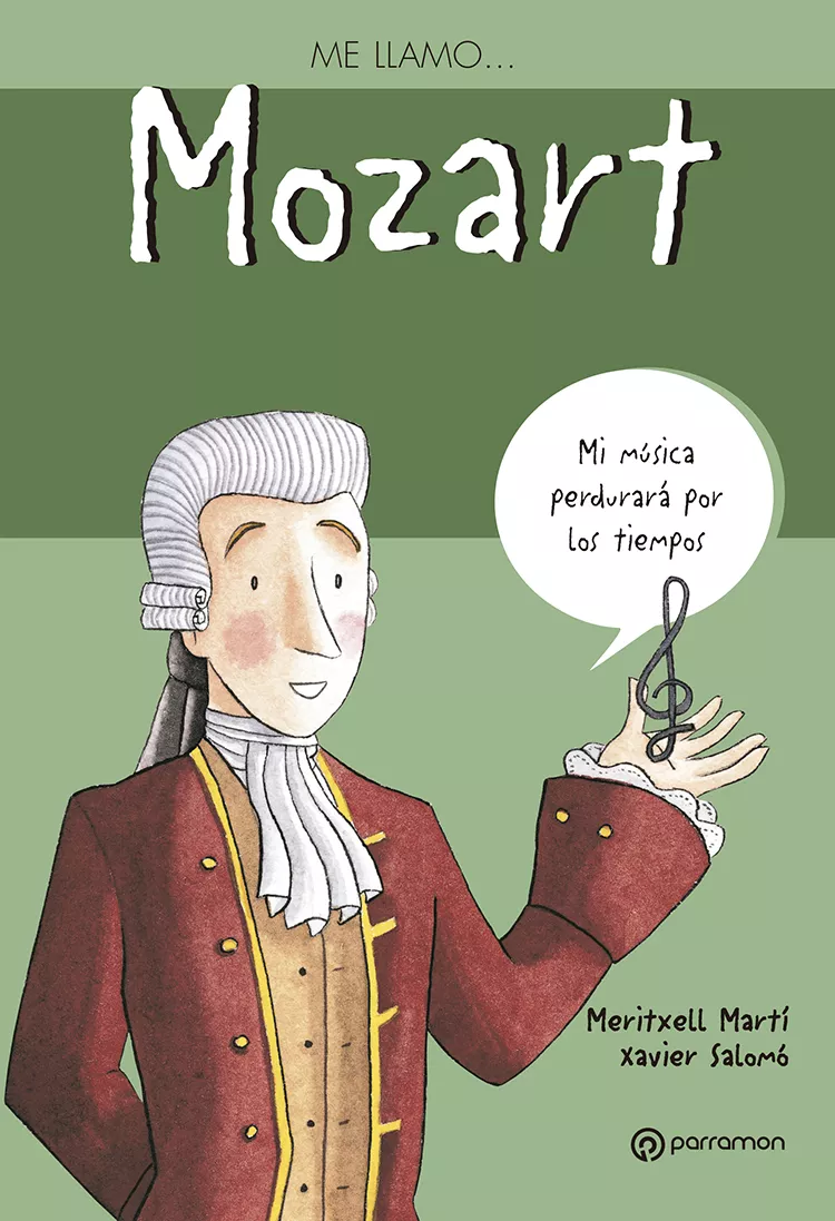 Portada del Libro Me Llamo Mozart de Xavier Salomo - 9788434227583