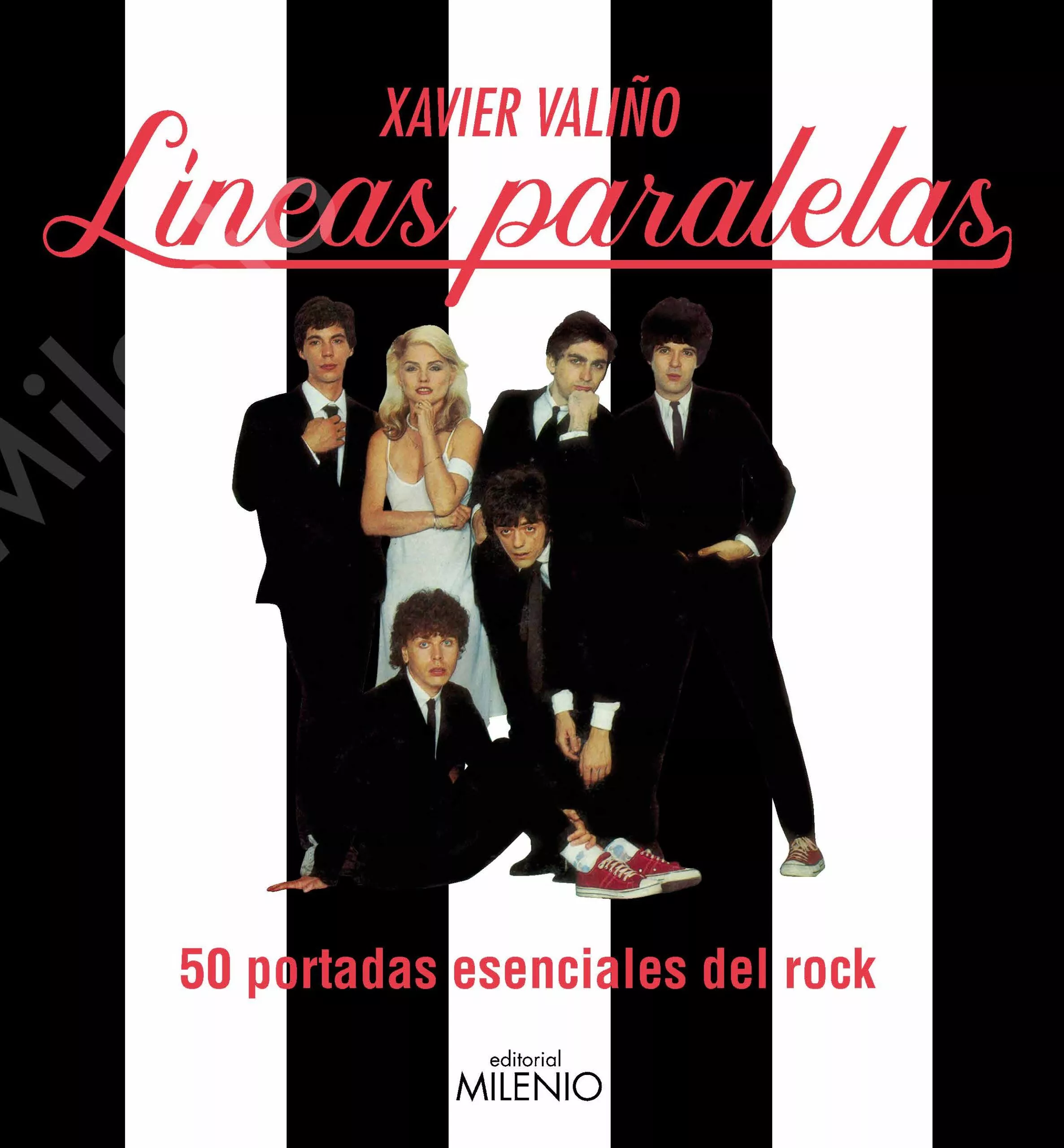 Portada del Libro Lineas Paralelas: 50 Portadas Esenciales Del Rock de Xavier Valiño Garcia - 9788497438827