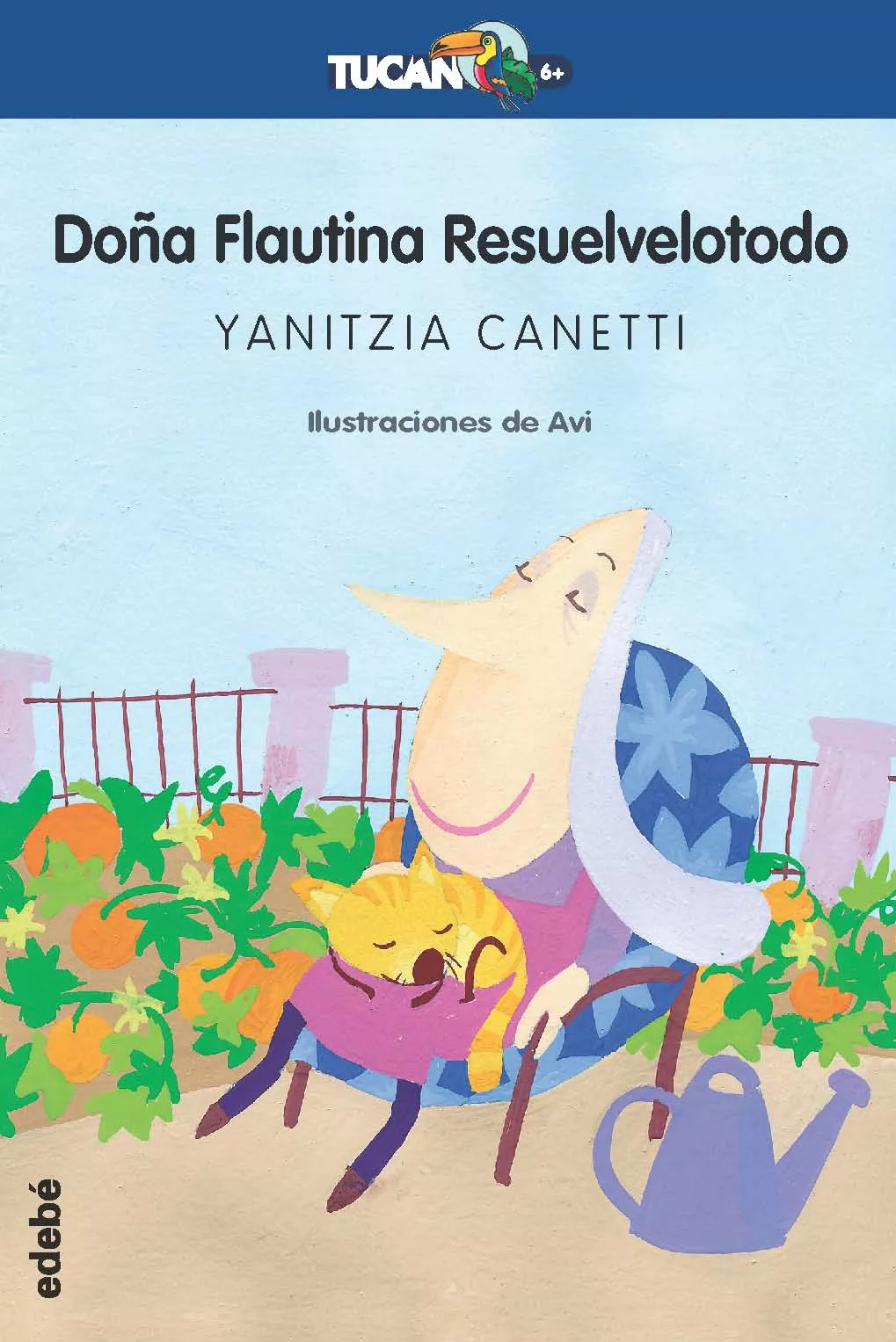 Portada del Libro Doña Flautina Resuelvelotodo de Yanitzia Canetti - 9788423681778