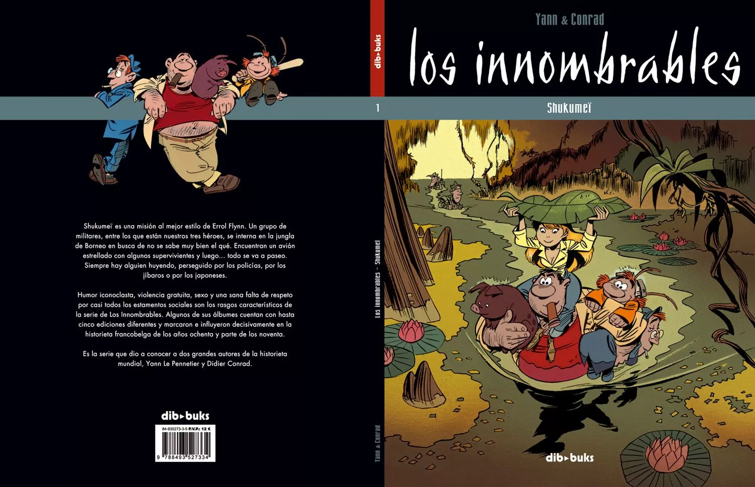 Portada del Libro Los Innombrables de Yann & Conrad - 9788493527334