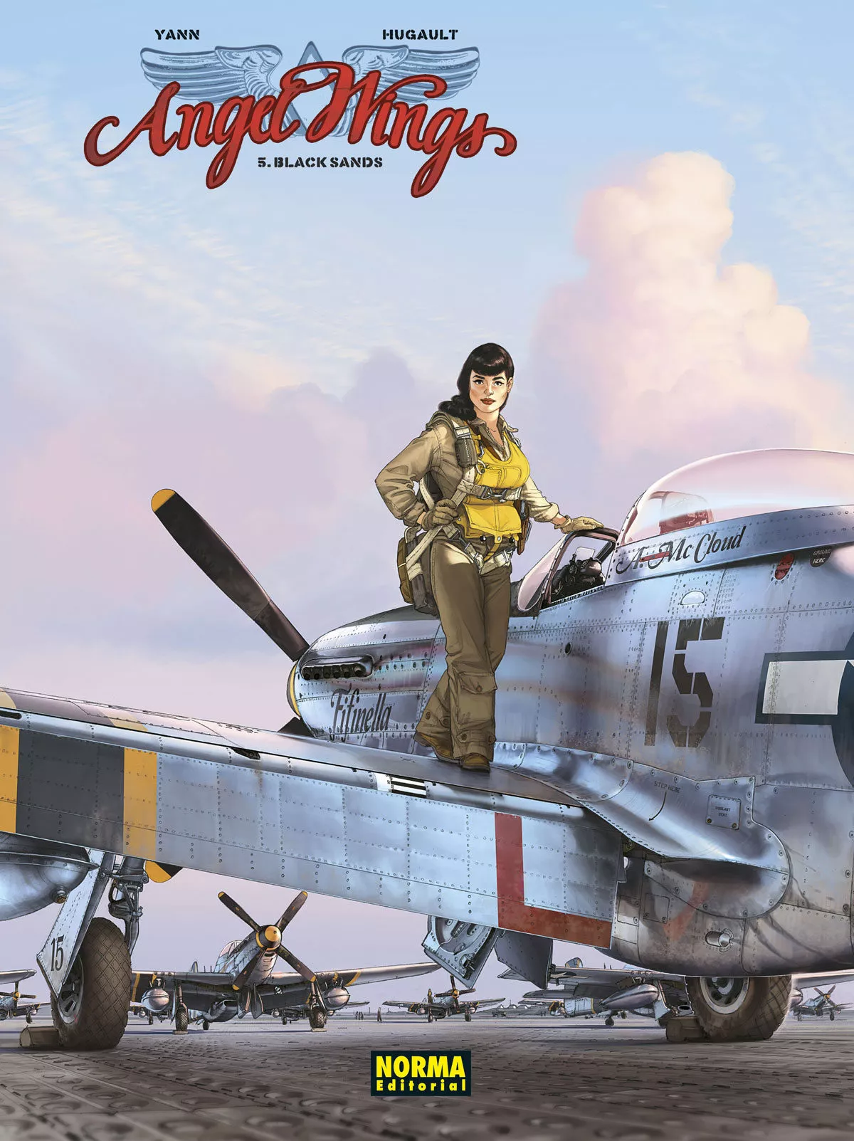 Portada del Libro Angel Wings 5. Black Sands de Yann Hugault - 9788467940305