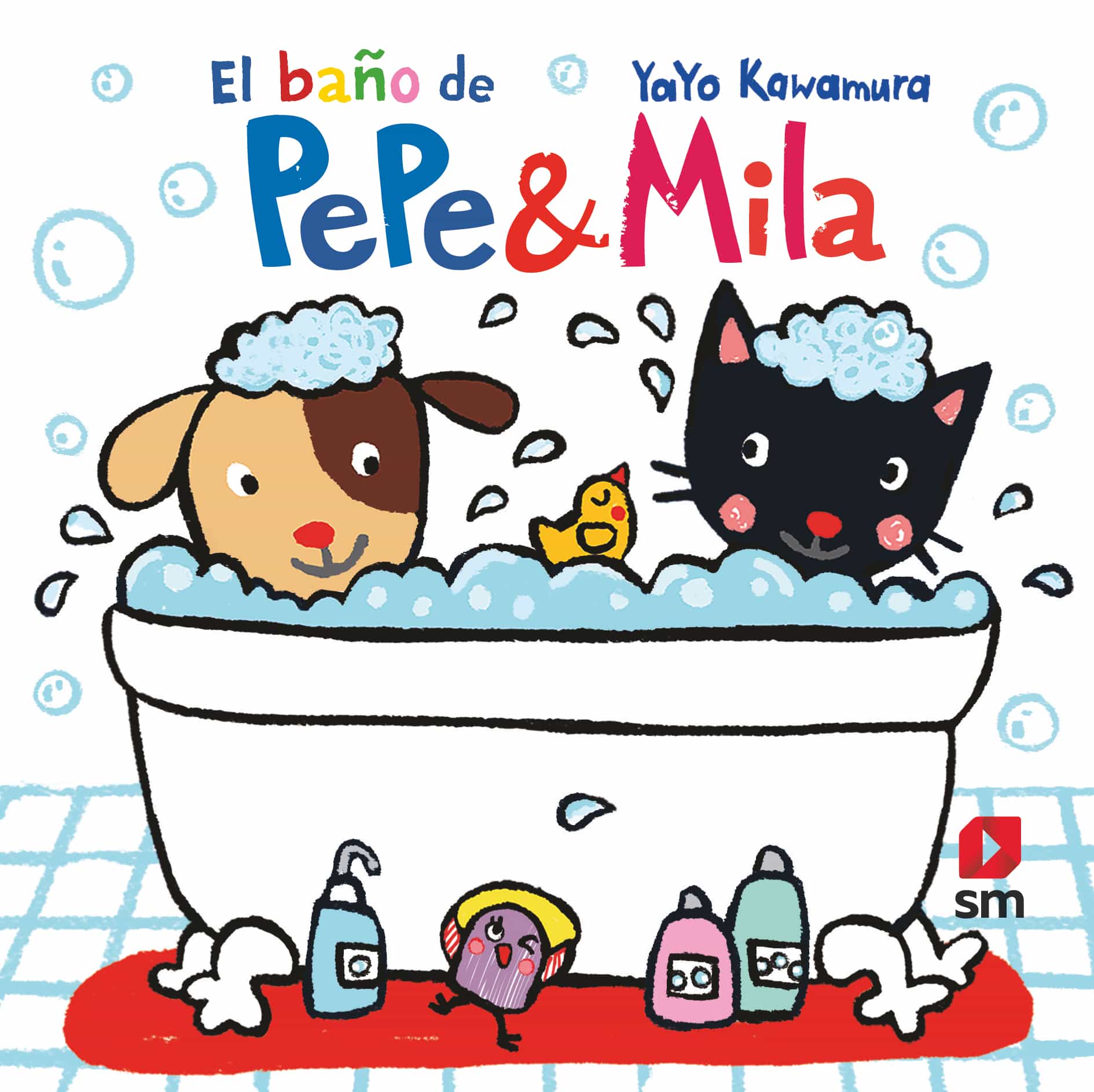 Portada del Libro Libro De Baño De Pepe Y Mila de Yayo Kawamura - 9788413180496