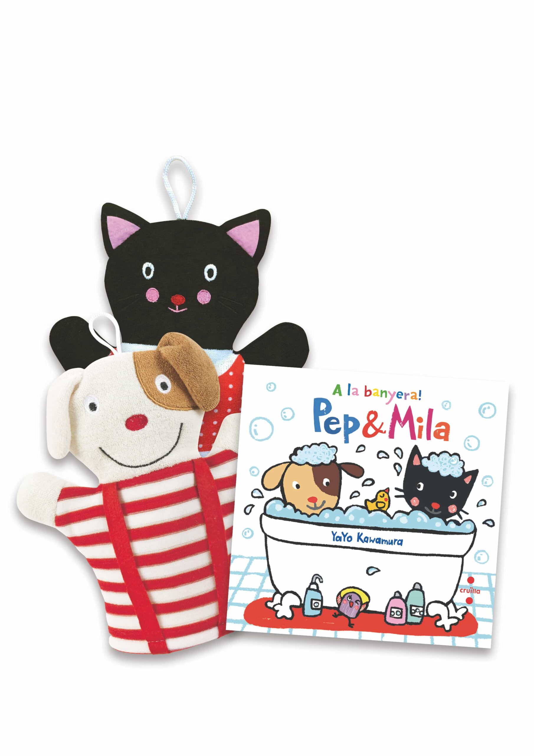 Portada del Libro Pack Pep I Mila A La Banyera! (Amb Una Manyopla De Bany) de Yayo Kawamura - 9788466148061