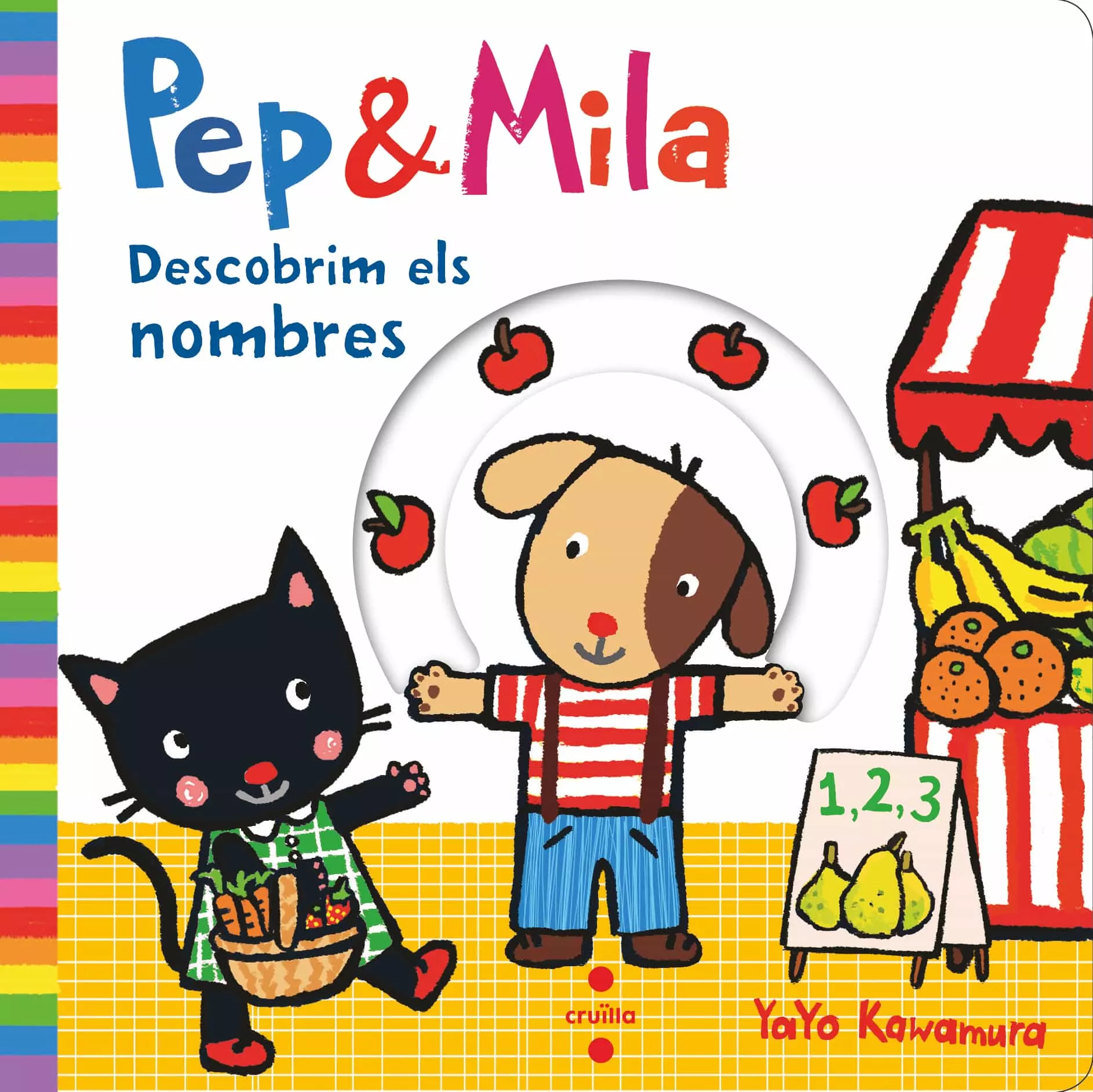 Portada del Libro Pep & Mila Descobrim Els Nombres de Yayo Kawamura - 9788466147477