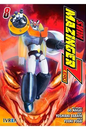 Portada del Libro Shin Mazinger Zero 08 de Yoshikai Tabata - 9788418061004