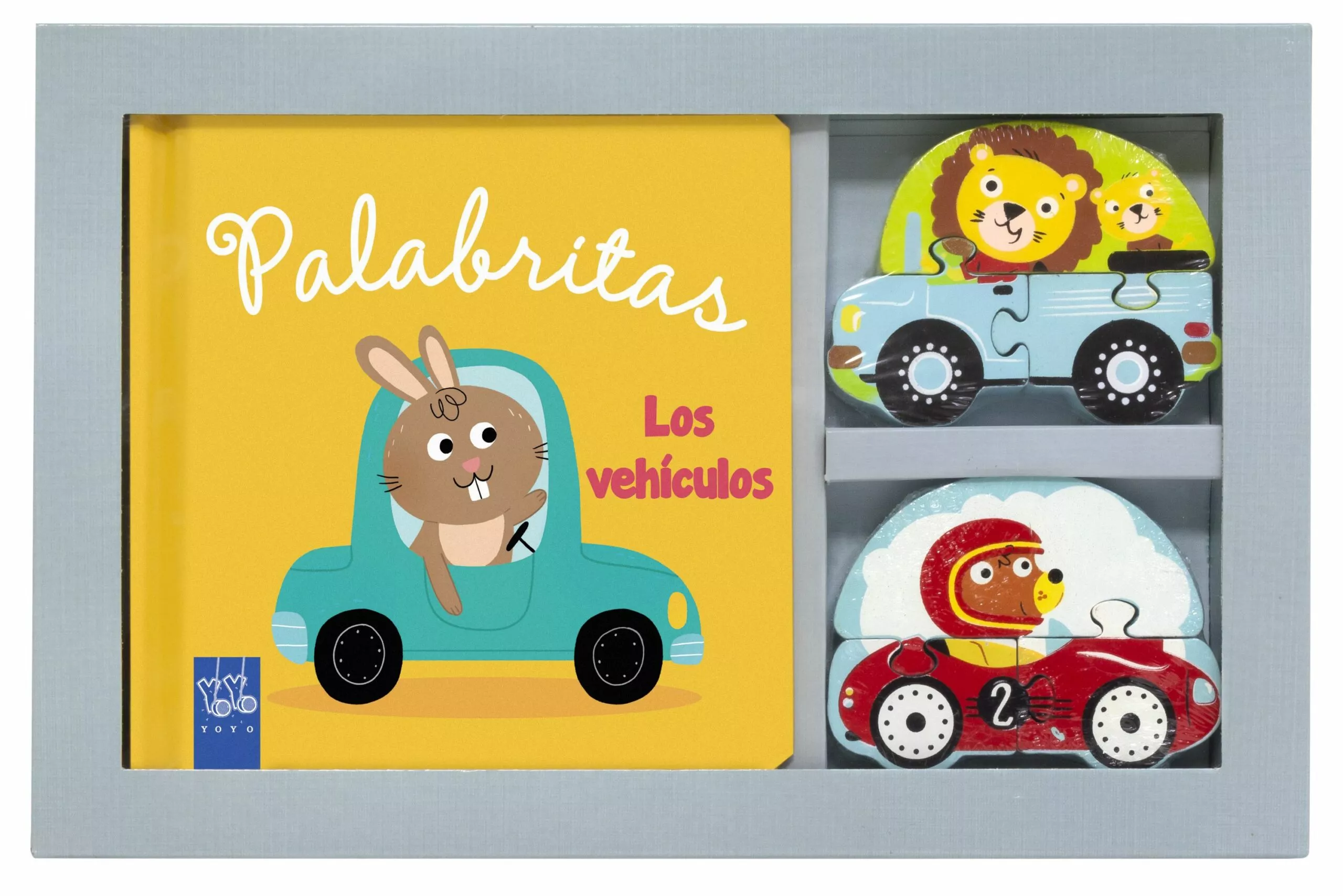 Portada del Libro Los Vehículos (Mi Caja De Palabras) de Yoyo - 9788408214007