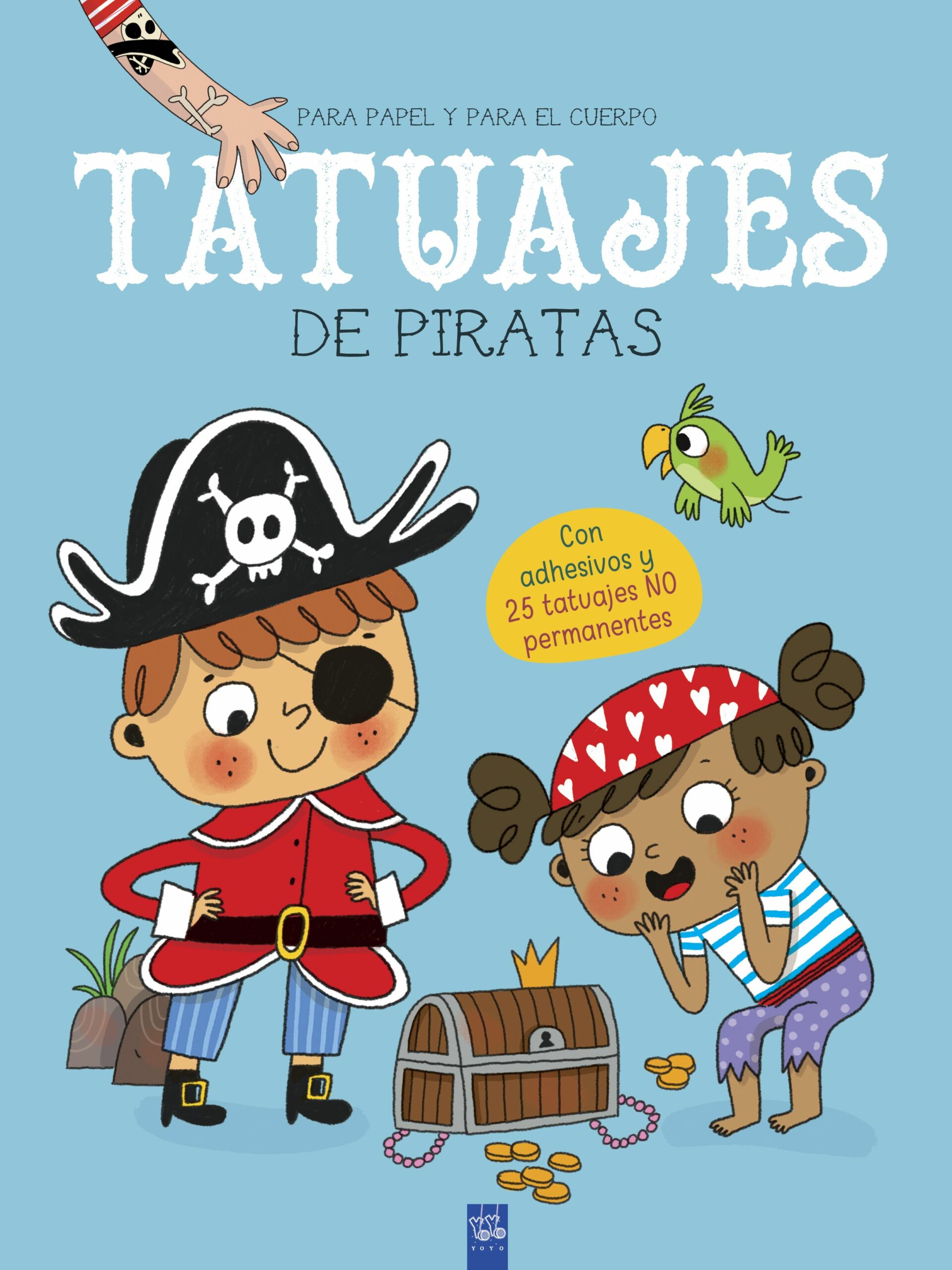 Portada del Libro Tatuajes De Piratas de Yoyo - 9788408219149