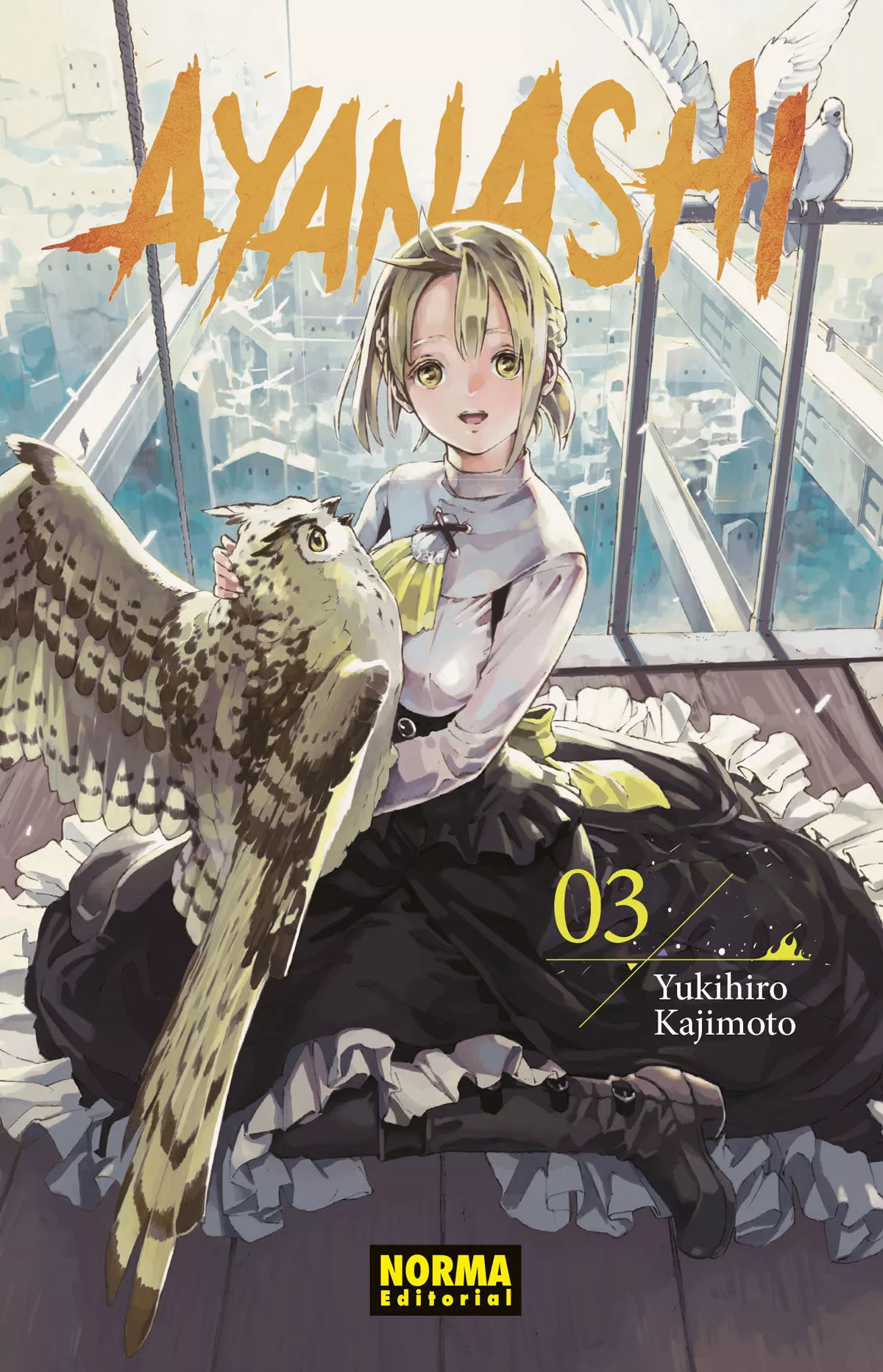 Portada del Libro Ayanashi 3 de Yukihiro Kajimoto - 9788467935707