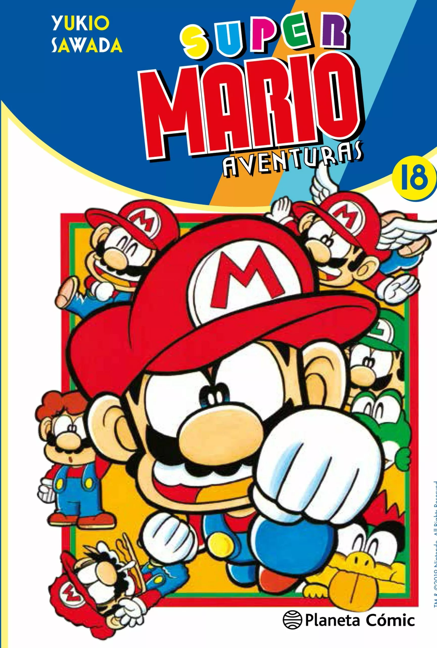 Portada del Libro Super Mario Nº 18 de Yukio Sawada - 9788491468776