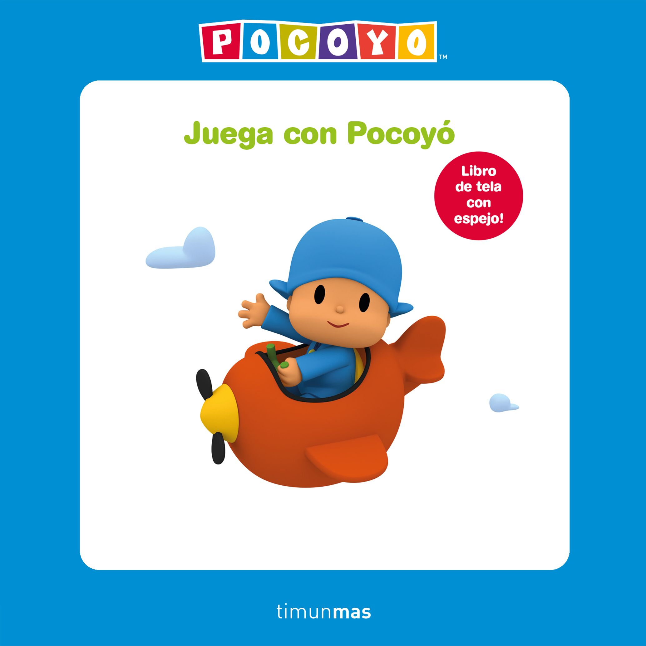 Portada del Libro Juega Con Pocoyo. Libro De Tela de Zinkia - 9788408224686